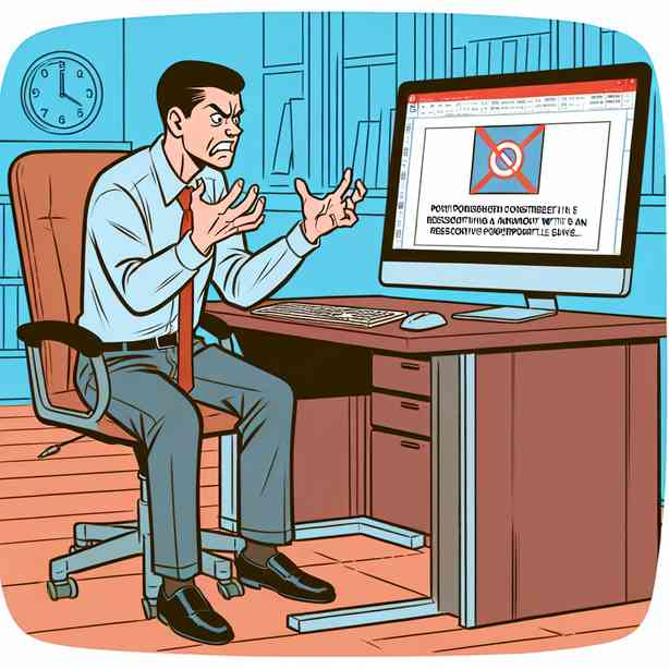 PowerPoint 파일 저장 중 응답 없음 해결 PowerPoint 파일 저장 중 응답 없음 해결