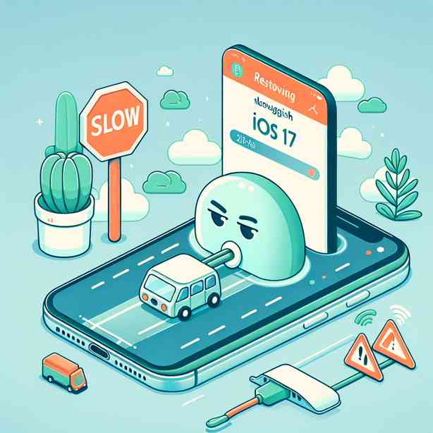 아이폰 iOS 17 VPN 연결 느릴 때 복원