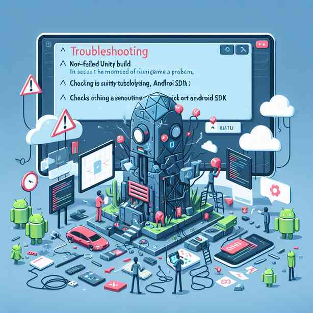 유니티 빌드 실패 시 안드로이드 SDK 점검 유니티 빌드 실패 시 안드로이드 SDK 점검