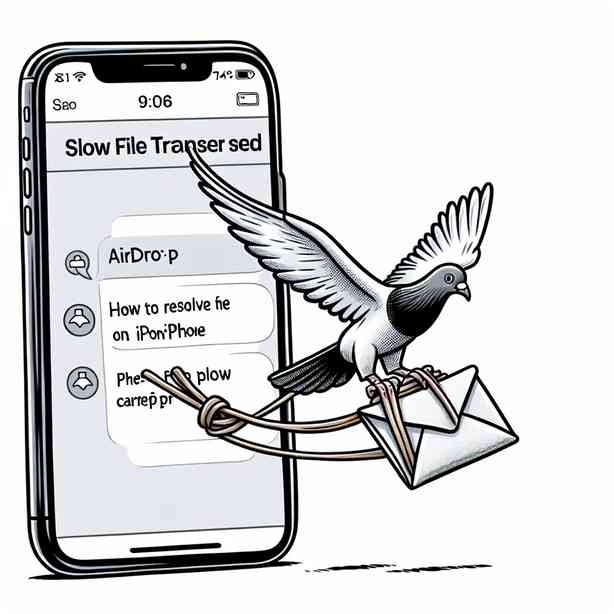 아이폰 AirDrop 파일 전송 속도 느릴 때 해결 아이폰 AirDrop 파일 전송 속도 느릴 때 해결