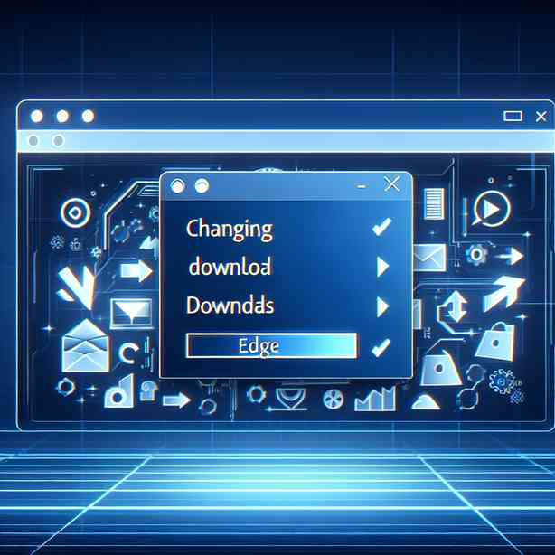 Edge 다운로드 폴더 변경하는 방법 Edge 다운로드 폴더 변경하는 방법