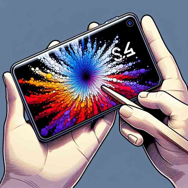 갤럭시 S24 디스플레이 색상 깨짐 복원 갤럭시 S24 디스플레이 색상 깨짐 복원
