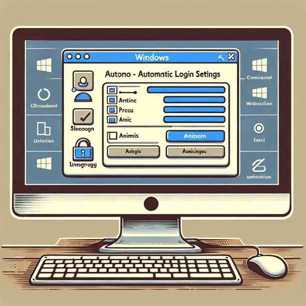 Windows 로그온 시 자동 로그인 설정