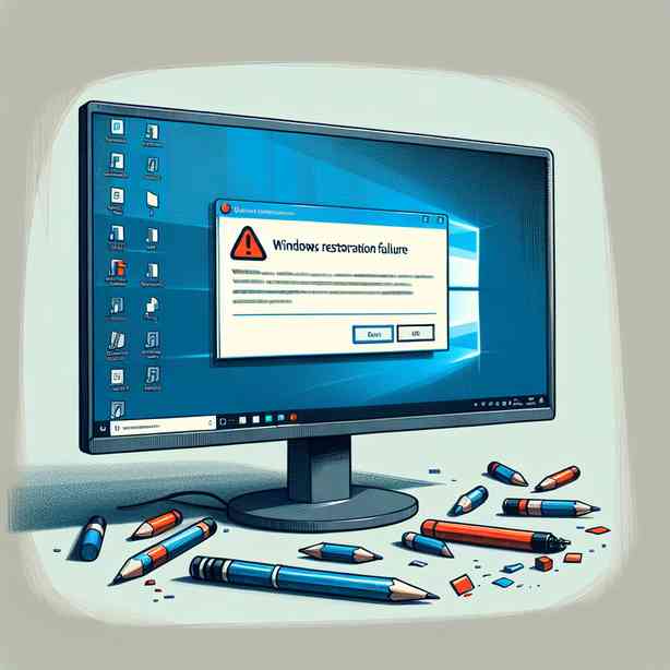 윈도우 복원 실패 0x80070005 오류 해결 윈도우 복원 실패 0x80070005 오류 해결