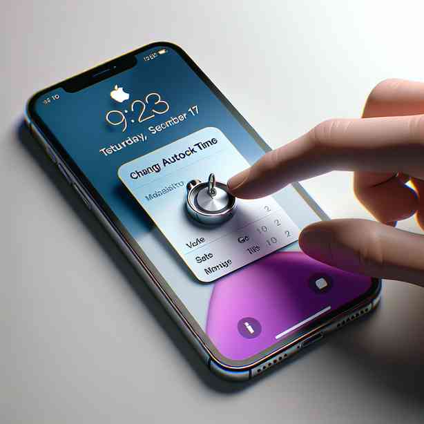 아이폰 iOS 17 자동 잠금 시간 변경 아이폰 iOS 17 자동 잠금 시간 변경