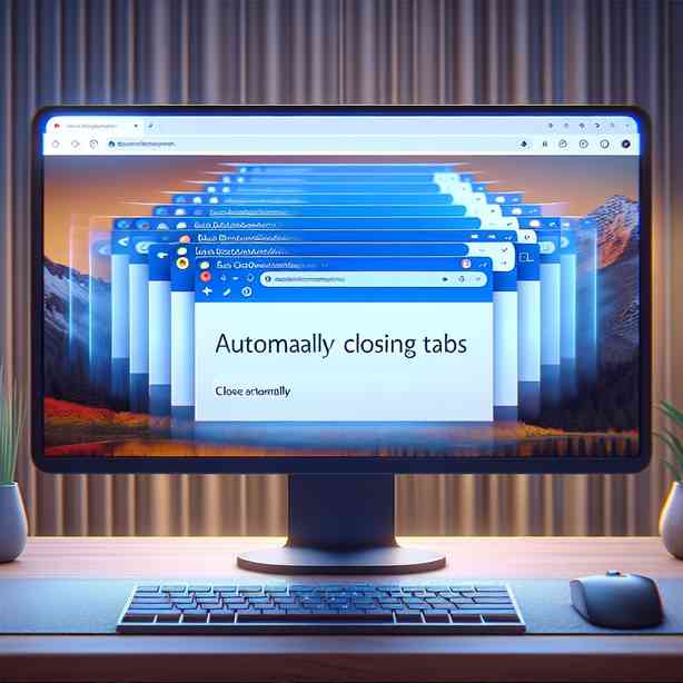 Edge 탭이 자동으로 닫힐 때 설정 변경 Edge 탭이 자동으로 닫힐 때 설정 변경