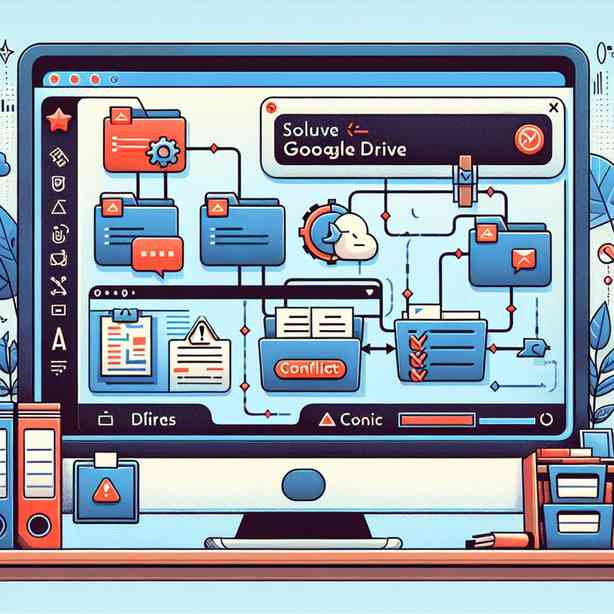 구글 드라이브 파일 충돌 해결: 동일 파일명 처리 구글 드라이브 파일 충돌 해결: 동일 파일명 처리