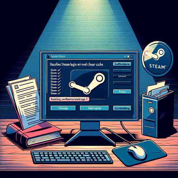 Steam 로그인 오류 해결과 캐시 삭제