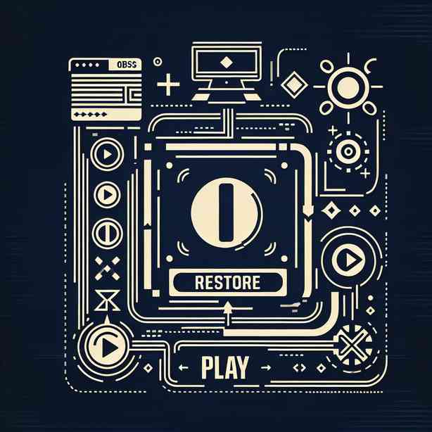 OBS 방송 중 멈춤 현상 복원 절차 OBS 방송 중 멈춤 현상 복원 절차