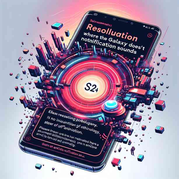 갤럭시 S24 문자 알림음이 안 날 때 해결 갤럭시 S24 문자 알림음이 안 날 때 해결