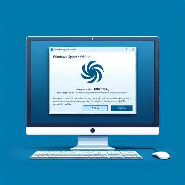 윈도우 업데이트 오류 0x80070643 누적 업데이트 실패 시 대처 윈도우 업데이트 오류 0x80070643 누적 업데이트 실패 시 대처