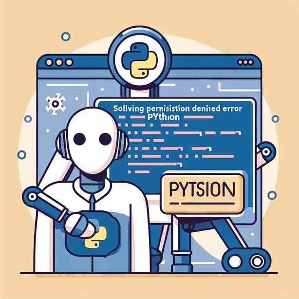 Python 실행 시 Permission Denied 오류 해결 Python 실행 시 Permission Denied 오류 해결