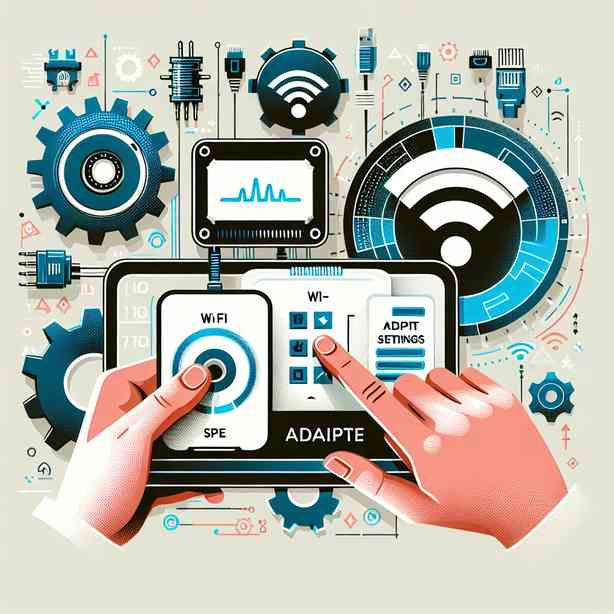 Wi-Fi 연결이 불안정할 때 어댑터 설정 조정