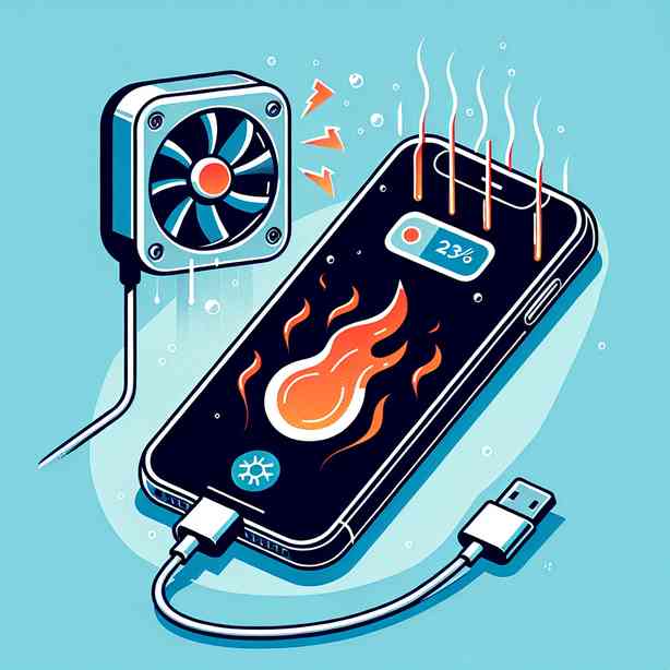 아이폰 배터리 충전 중 온도 높을 때 해결
