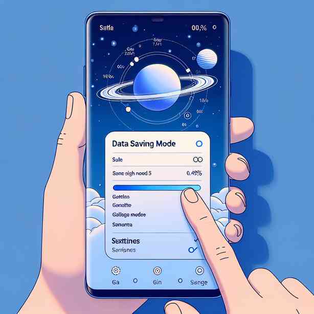 갤럭시 One UI 7에서 데이터 절약 모드 설정