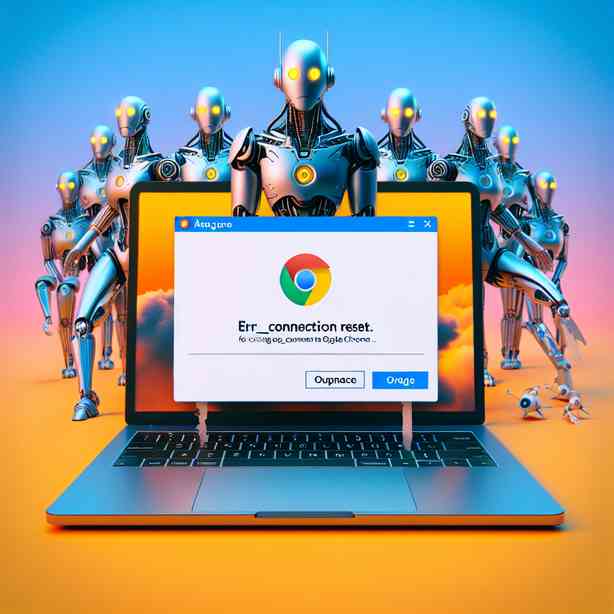 ERR_CONNECTION_RESET 크롬 접속 오류 고치기