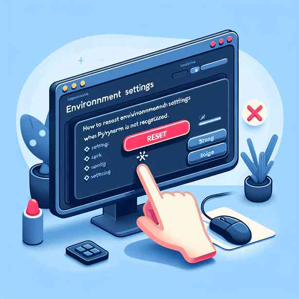 PyCharm 인터프리터 인식 안 될 때 환경 설정 재설정