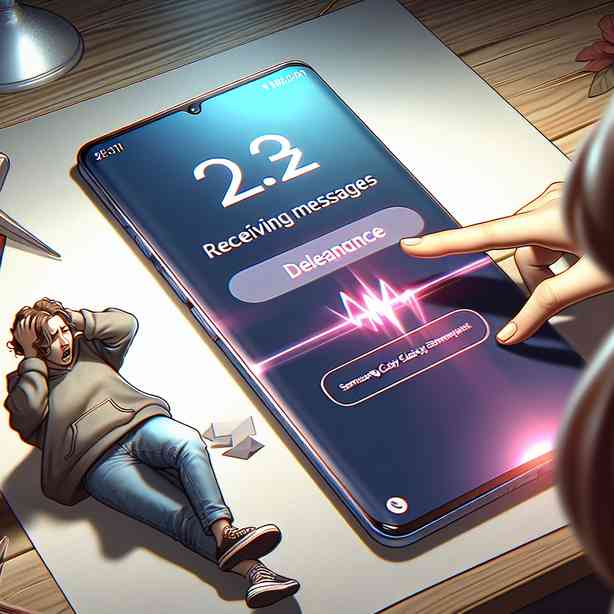 갤럭시 S24 문자 수신 지연 복원