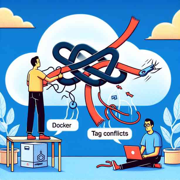 Docker 이미지 태그 충돌 해결 Docker 이미지 태그 충돌 해결
