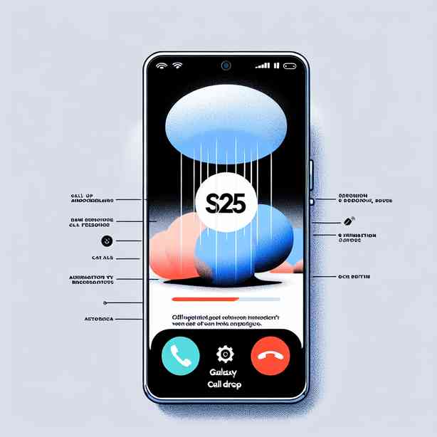 갤럭시 S25 통화 중 끊김 현상 수정 갤럭시 S25 통화 중 끊김 현상 수정