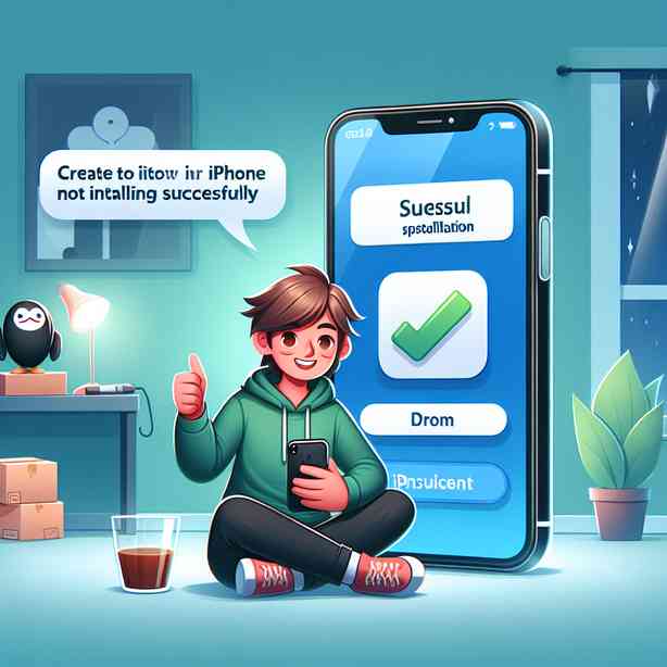 아이폰 앱이 설치되지 않을 때 해결