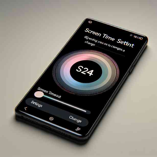 갤럭시 S24 화면 자동 꺼짐 시간 변경 갤럭시 S24 화면 자동 꺼짐 시간 변경