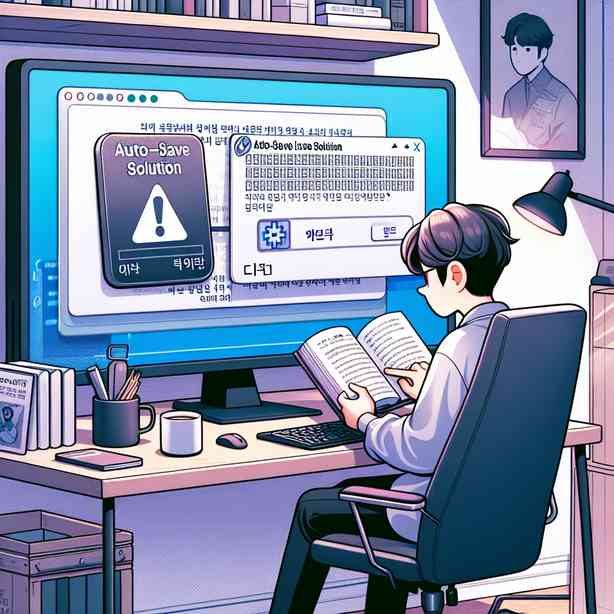 한글 자동 저장 기능 작동 안 될 때 해결 한글 자동 저장 기능 작동 안 될 때 해결