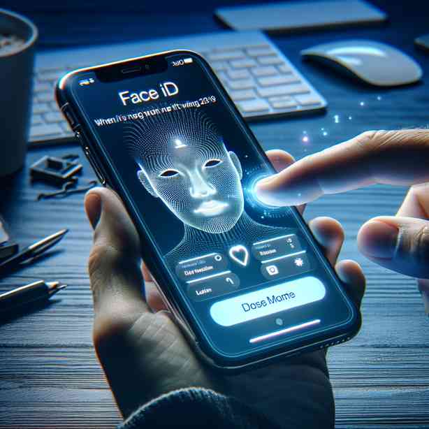 아이폰 Face ID 인식 안 될 때 등록 재설정