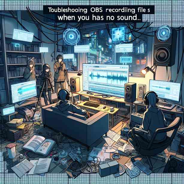 OBS 녹화 파일 소리 안 날 때 출력 변경 OBS 녹화 파일 소리 안 날 때 출력 변경