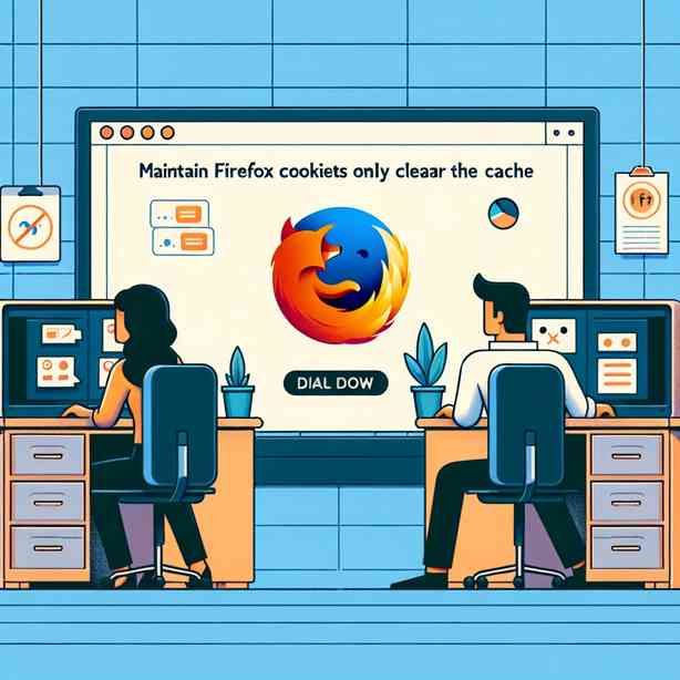 파이어폭스 쿠키 유지하면서 캐시만 삭제하기