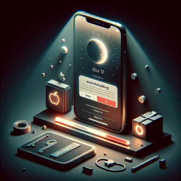 아이폰 iOS 17 앱이 설치되지 않을 때 복원