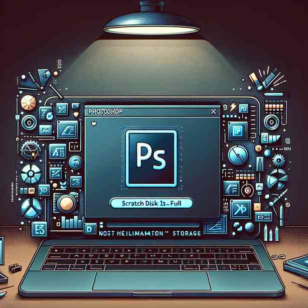 포토샵 scratch disk is full 오류 해결 포토샵 scratch disk is full 오류 해결