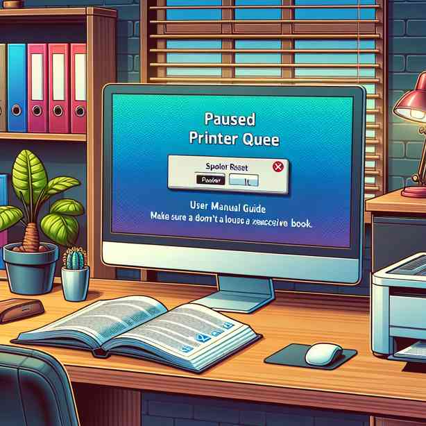 프린터 인쇄 대기열이 멈췄을 때 스풀러 초기화