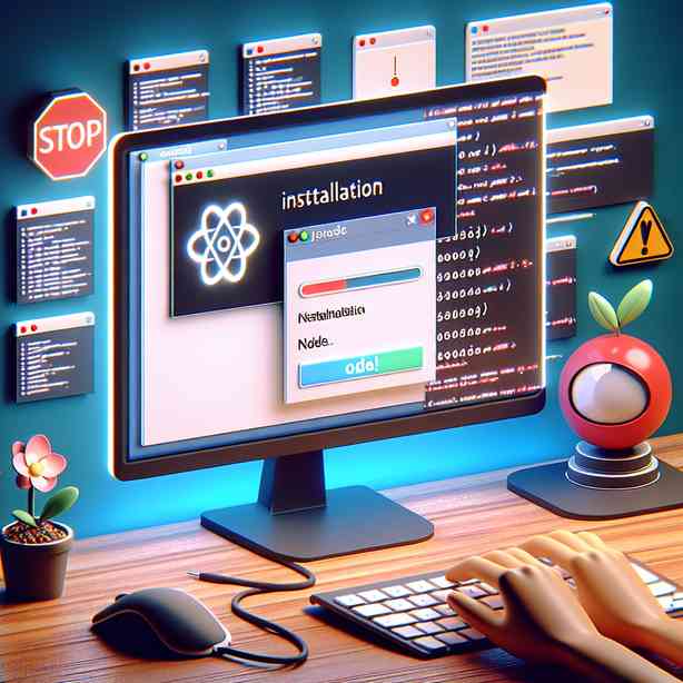 Node.js npm install 중 ERR! 해결