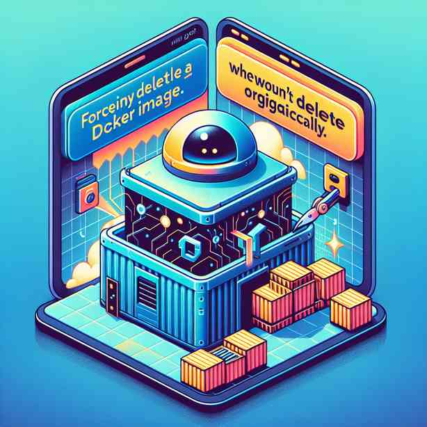Docker 이미지가 삭제되지 않을 때 강제 삭제