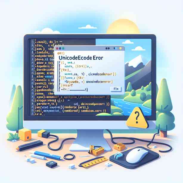 Python 실행 오류 UnicodeDecodeError 해결 Python 실행 오류 UnicodeDecodeError 해결