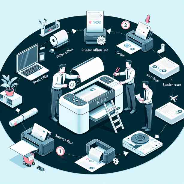 프린터 오프라인 문제 해결과 스풀러 초기화 순서 프린터 오프라인 문제 해결과 스풀러 초기화 순서