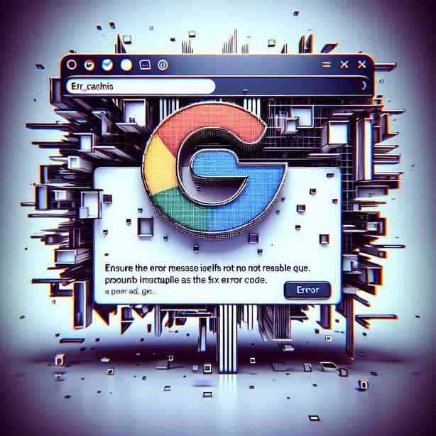 Chrome ERR_CACHE_MISS 오류 해결 Chrome ERR_CACHE_MISS 오류 해결