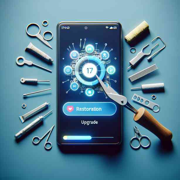 아이폰 iOS 17 업데이트 후 느려졌을 때 복구