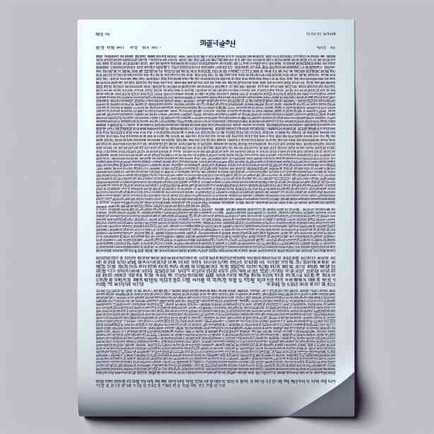 한글 문서 인쇄 시 글씨 잘림 복구