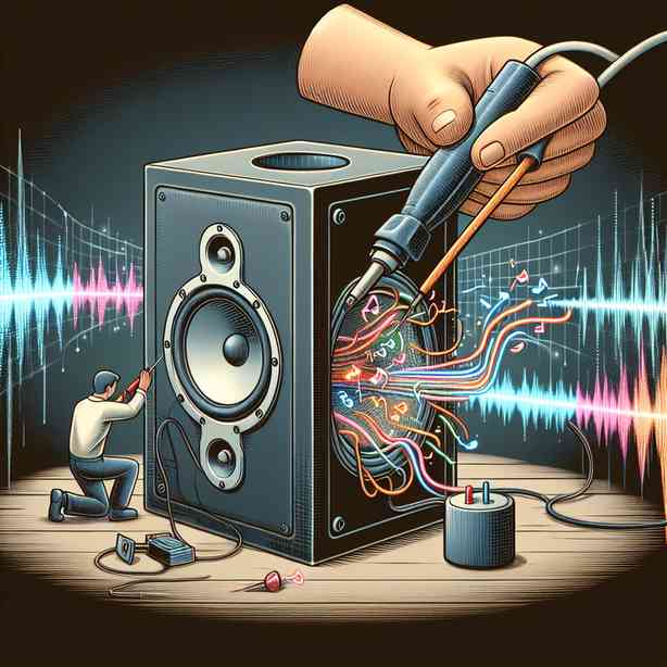 스피커 잡음 제거와 접지 확인법