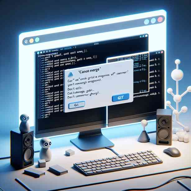 Git 충돌 cannot merge 오류 해결