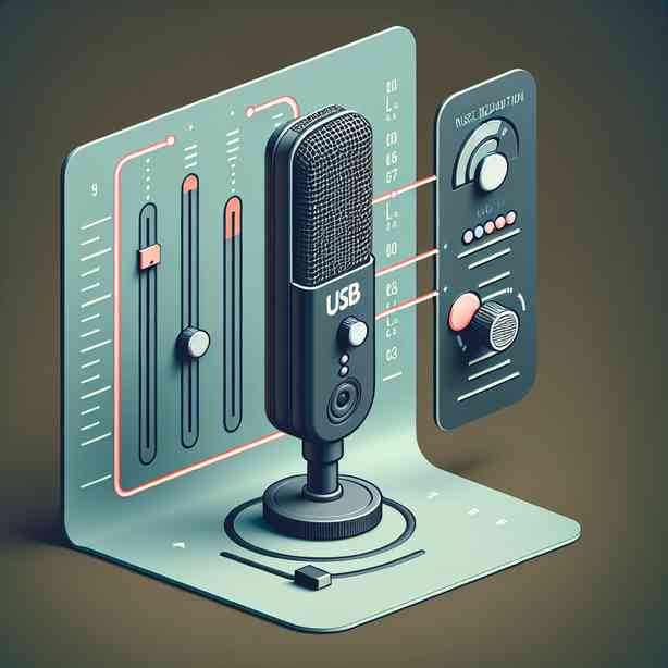USB 마이크 잡음 제거와 게인 조정법