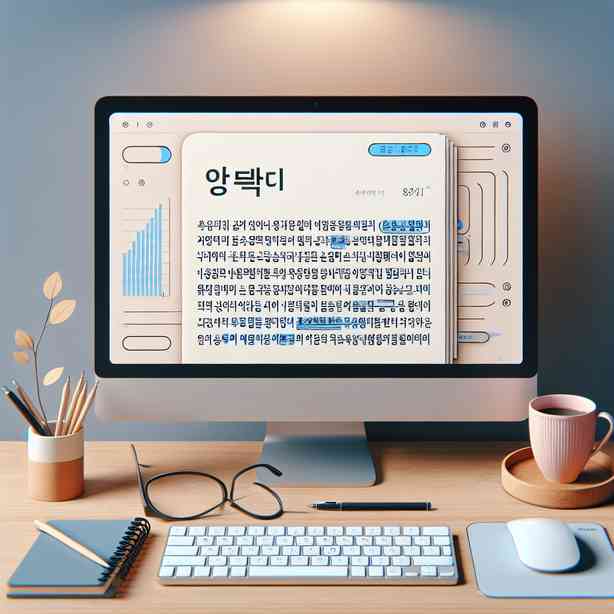 한글 문단 간격이 일정하지 않을 때 스타일 재설정