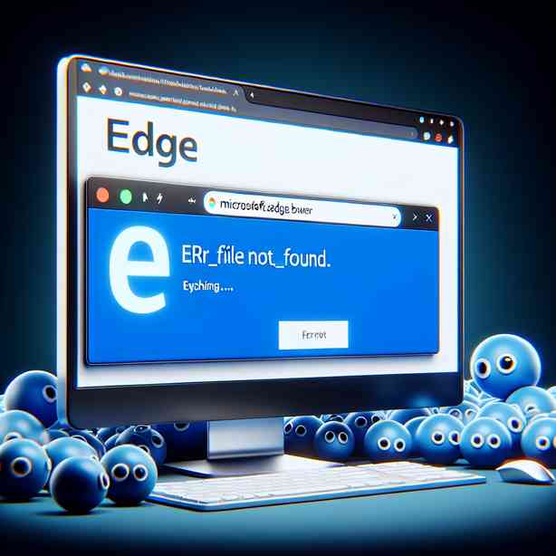 엣지 브라우저 ERR_FILE_NOT_FOUND 오류 수정법 엣지 브라우저 ERR_FILE_NOT_FOUND 오류 수정법