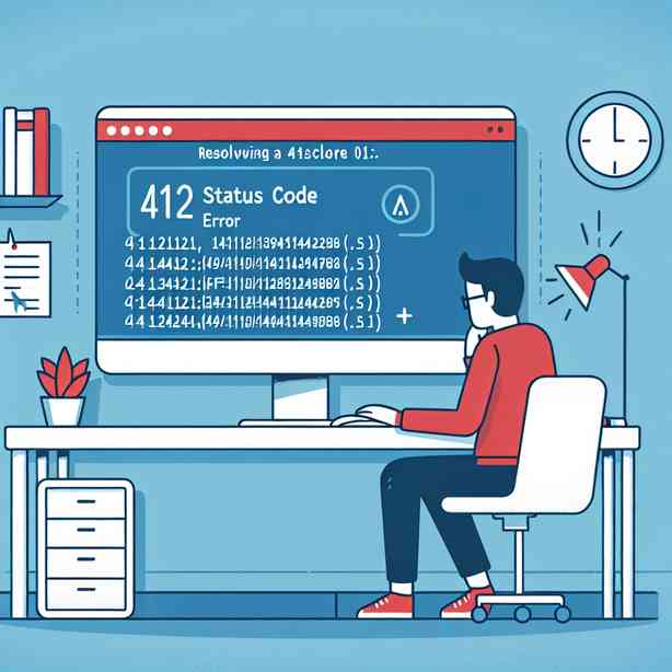 412 상태 코드 오류 복구 방법