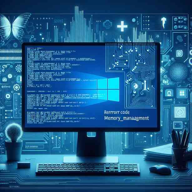 Windows 11 블루스크린 오류 코드 MEMORY_MANAGEMENT (0x0000001A) 해결하는 법