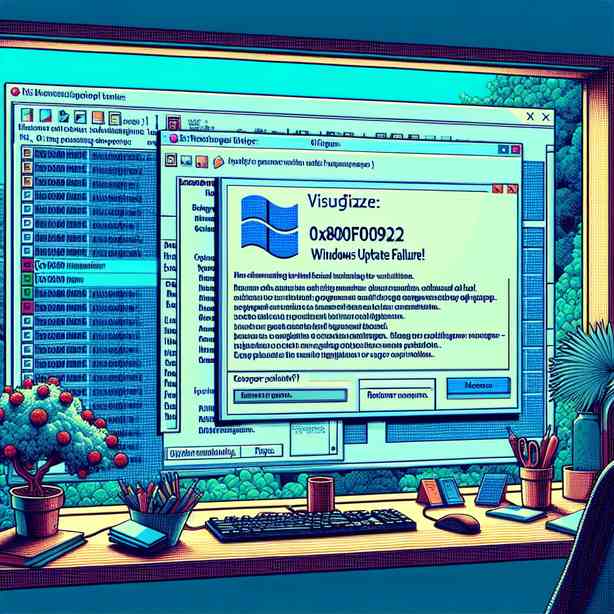 0x800F0922 Windows 업데이트 실패 문제 복구 방법