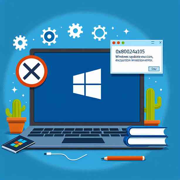 0x8024a105 Windows 업데이트 실행 오류 해결 가이드