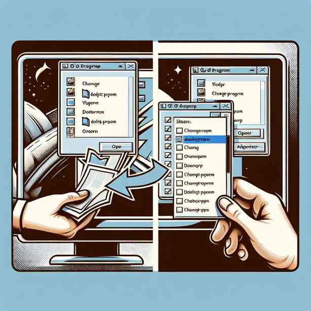 Windows 특정 파일 유형 기본 프로그램 변경하는 법
